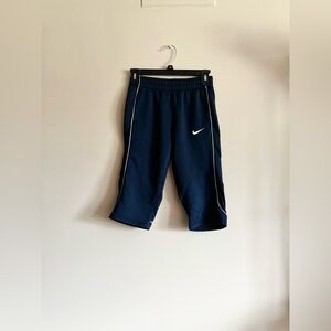 Nike navy dri fit shorts (boys medium)